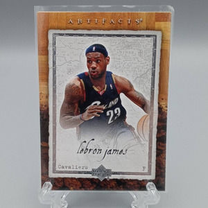 LeBron James Artifacts Upper Deck 2007-2008 Basketball Card